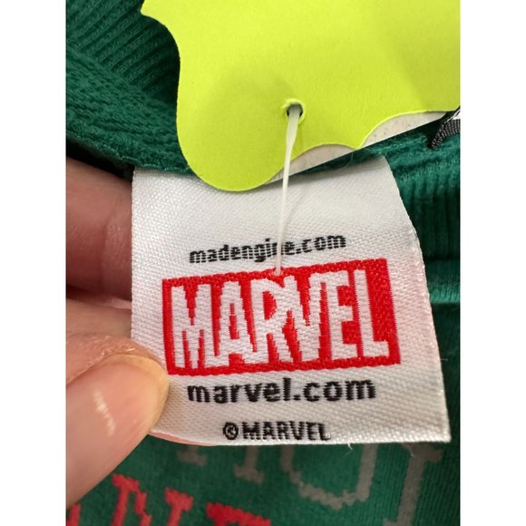 Marvel Deadpool Merry Chimichanga Men's Ugly Christmas Sweatshirt Size L SweatSh - Picture 7 of 16